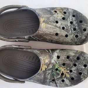 Mens Crocs RealTree Camo Size 13